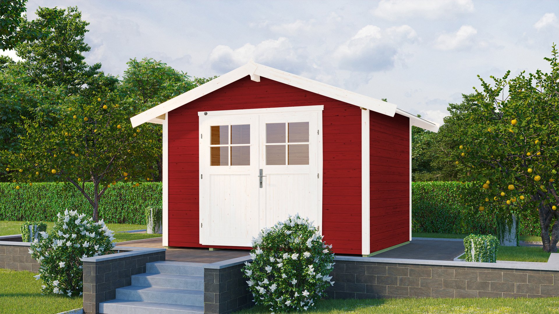 Gartenhaus 122 1 Gartenhaus 122