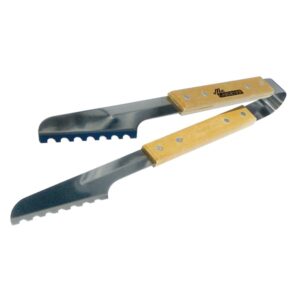 Grillzange mit Holzgriff