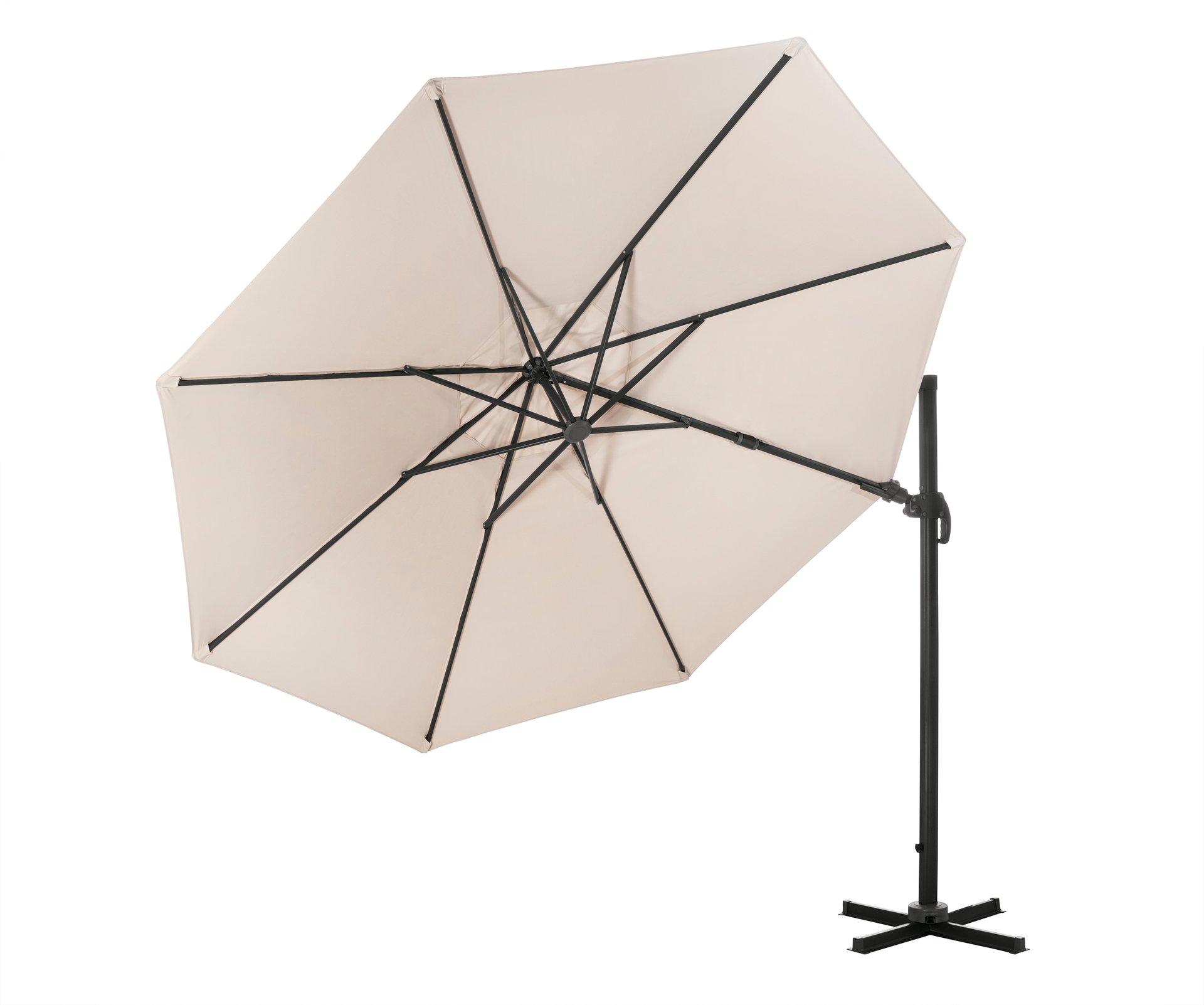 Pendelschirm Paros 3,5m Kippvorrichtung 1 Pendelschirm Paros 3,5m Kippvorrichtung