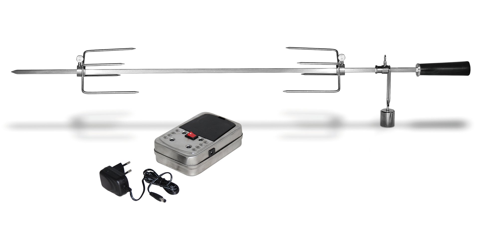 Edelstahl -Grillspieß 1 Edelstahl -Grillspieß