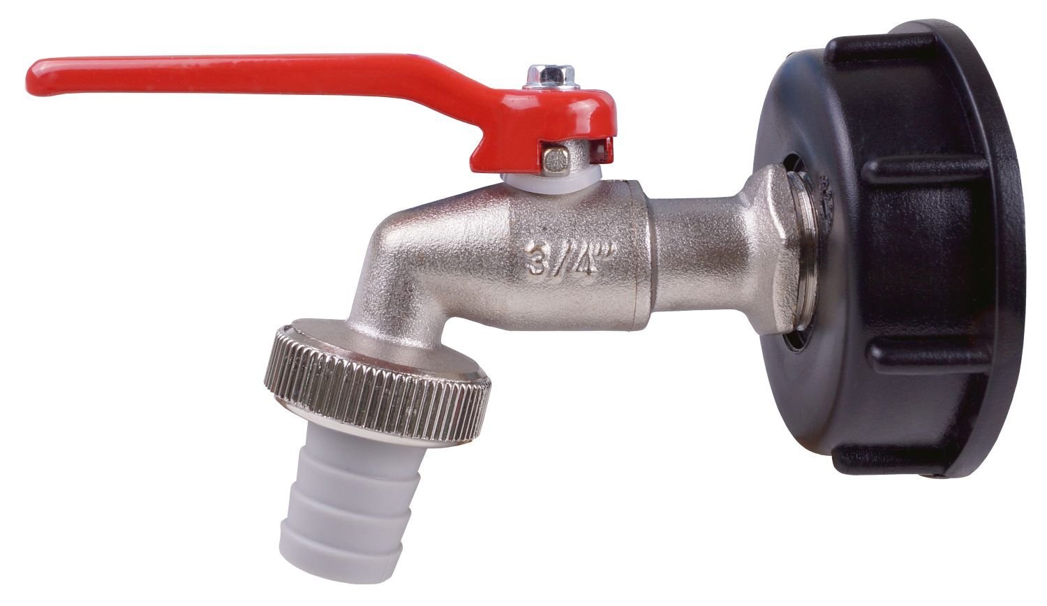 IBC-Auslaufhahn 3/4 Z, matt-chrom 1 IBC-Auslaufhahn 3/4 Z, matt-chrom