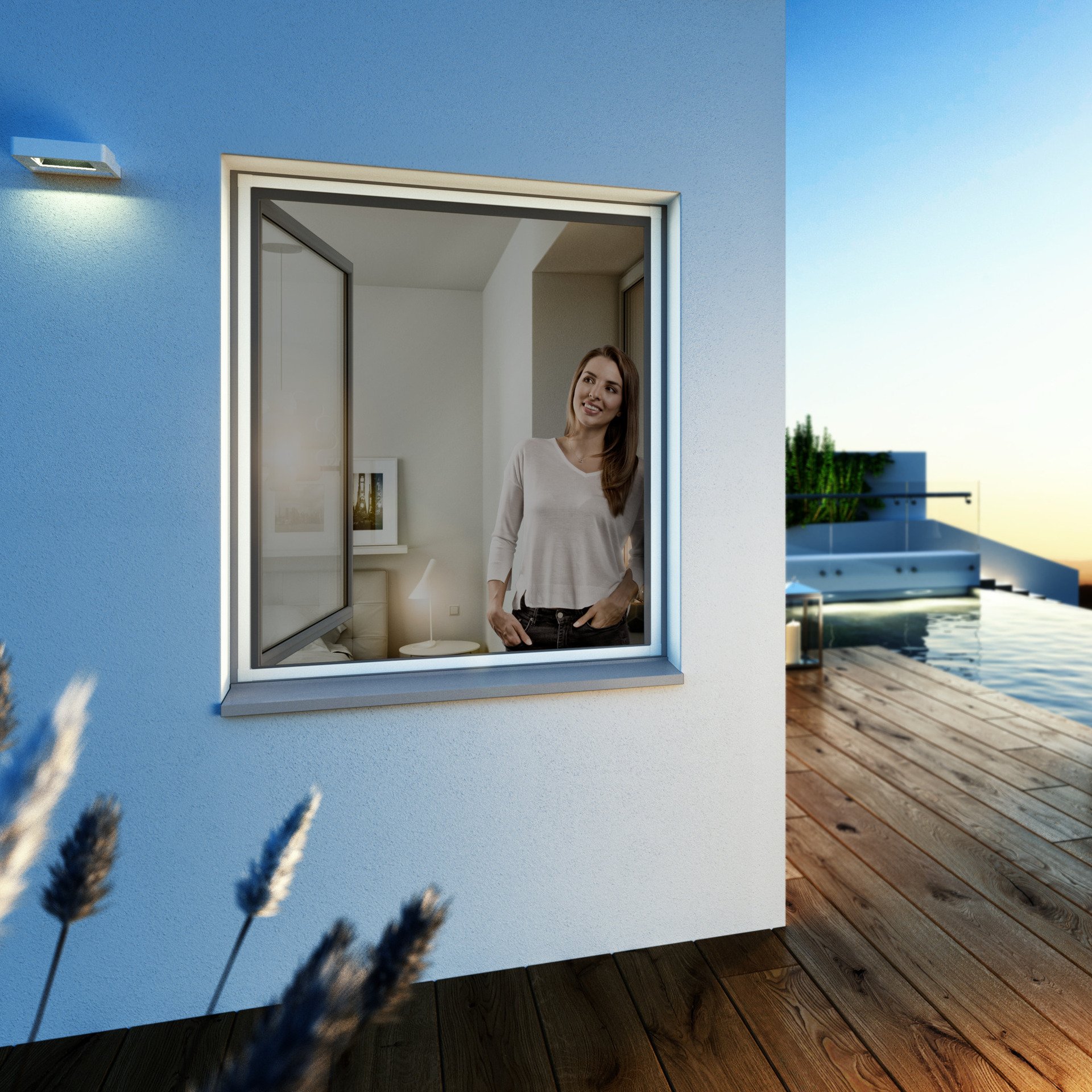 Insektenschutz Plus Fenster Ultra Flat 1 Insektenschutz Plus Fenster Ultra Flat