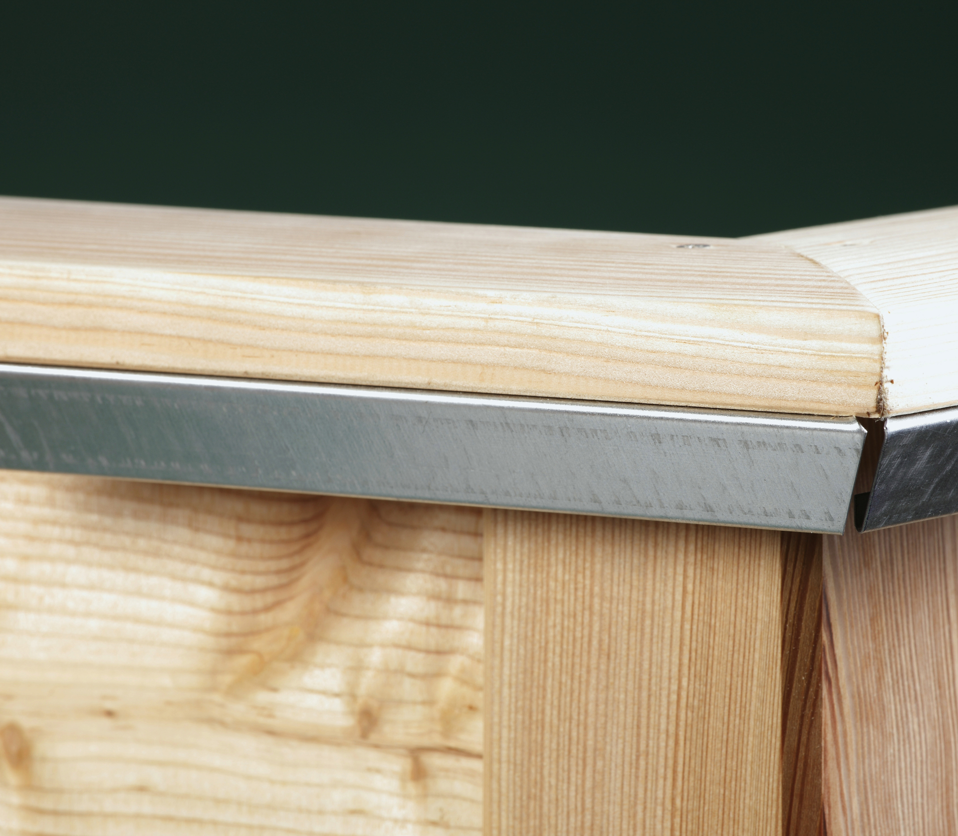 Schneckenkante für Hochbeet Woody 1 Schneckenkante für Hochbeet Woody