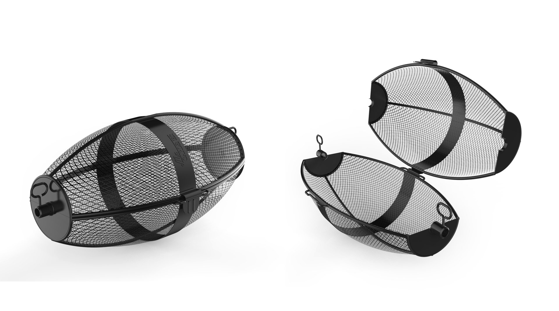 Grillspiess Drehkorb 1 Grillspiess Drehkorb