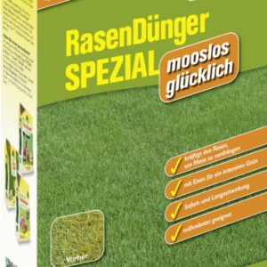 RasenDünger SPEZIAL mooslos glücklich