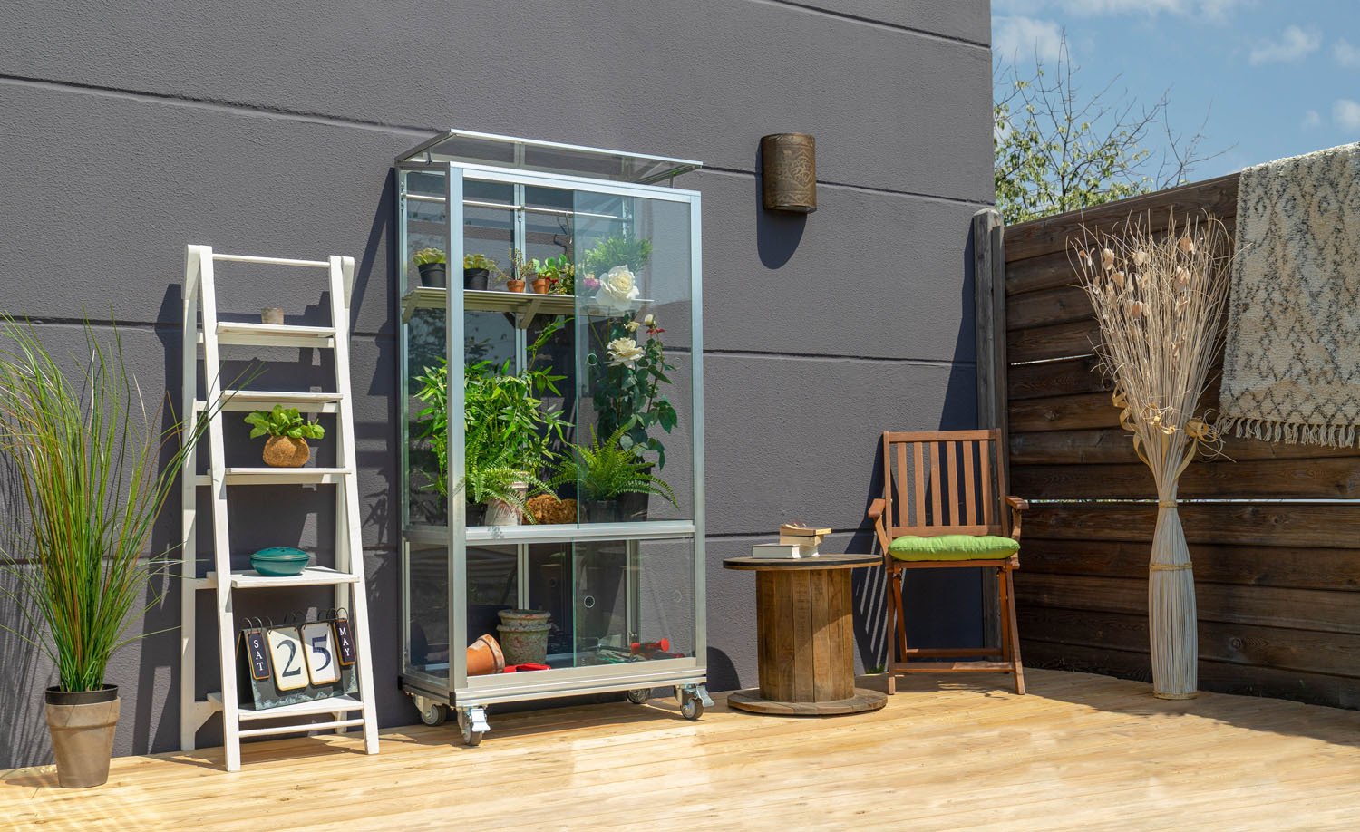 Balkongewächshaus Stad 351 1 Balkongewächshaus Stad 351