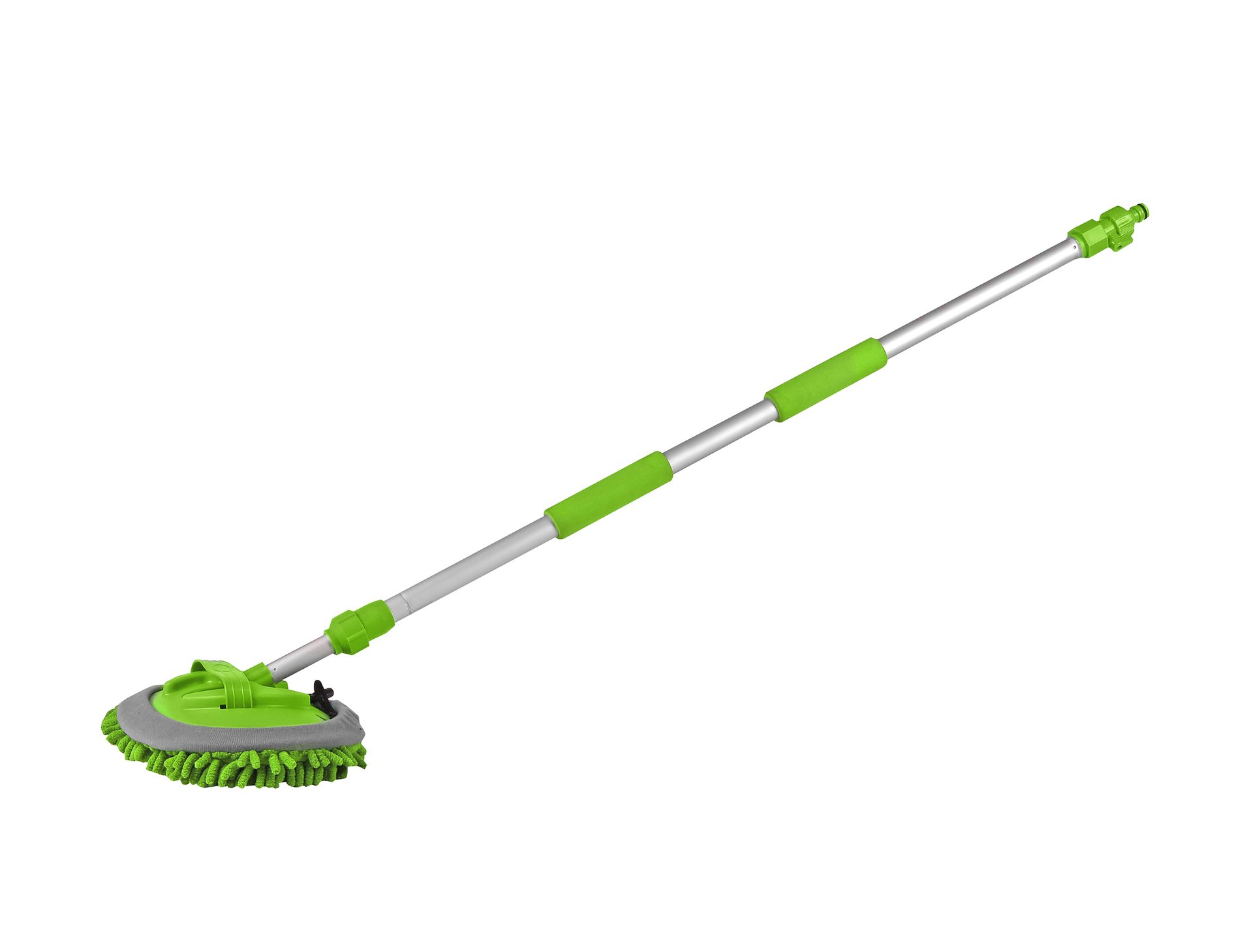 Mikrofaser Waschmopp mit Teleskopstange 1 Mikrofaser Waschmopp mit Teleskopstange