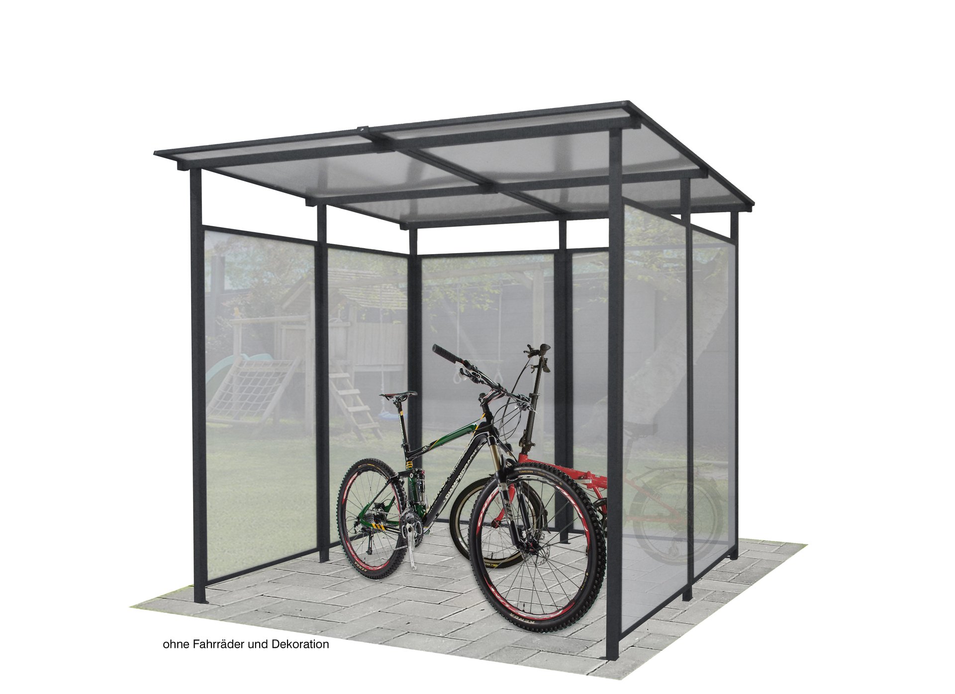 Multifunktionsunterstand, offen 1 Multifunktionsunterstand, offen