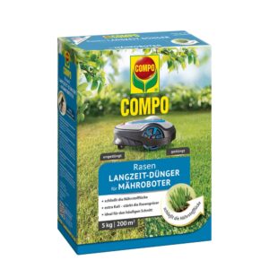Rasenlangzeitdünger Mähroboter 5 kg für 200 m²