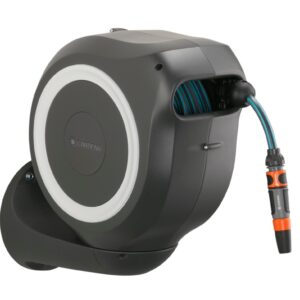 Wand-Schlauchbox RollUp M (weiß) 20 m