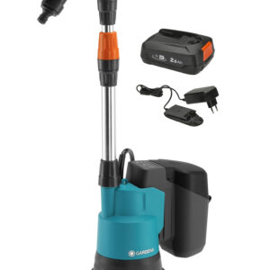 Akku-Regenfasspumpe 2000/2 18V P4A Ready-To-Use Set