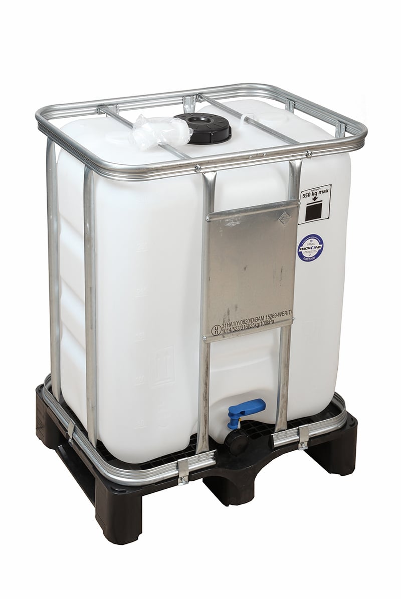 Ibc-Tank 300L UN-zugel 0,80x0,60x1,00m 1 Ibc-Tank 300L UN-zugel 0,80x0,60x1,00m
