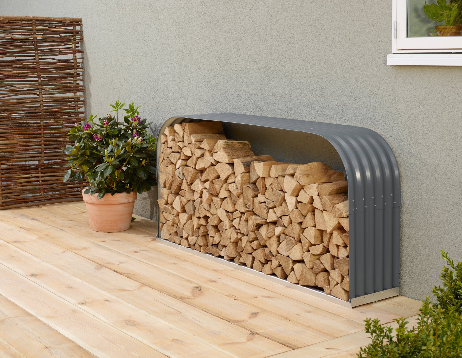 Kaminholzregal Lignum 401 Querformat 1 Kaminholzregal Lignum 401 Querformat