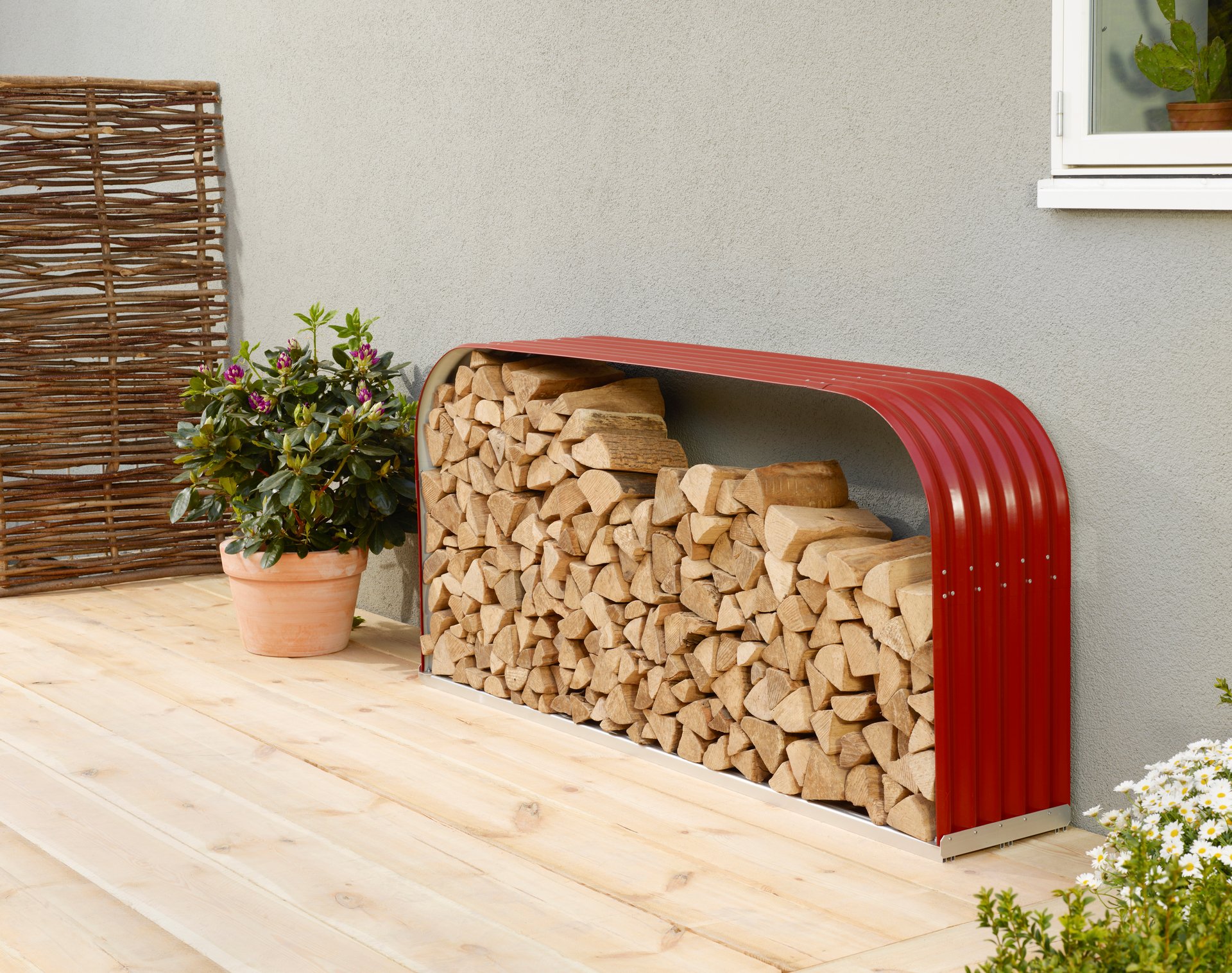 Kaminholzregal Lignum 401 Querformat 1 Kaminholzregal Lignum 401 Querformat