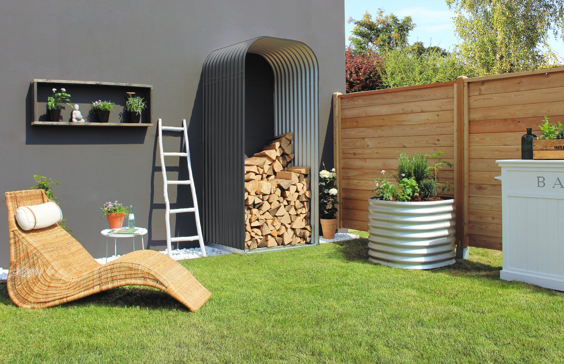 Kaminholzregal Lignum 858 1 Kaminholzregal Lignum 858