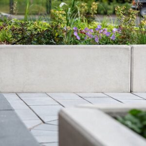 L-Stein bewehrt, 12cm, grau