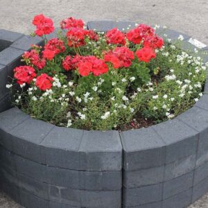 Palisadenbordstein Quadrobord, 50x11,5x8cm