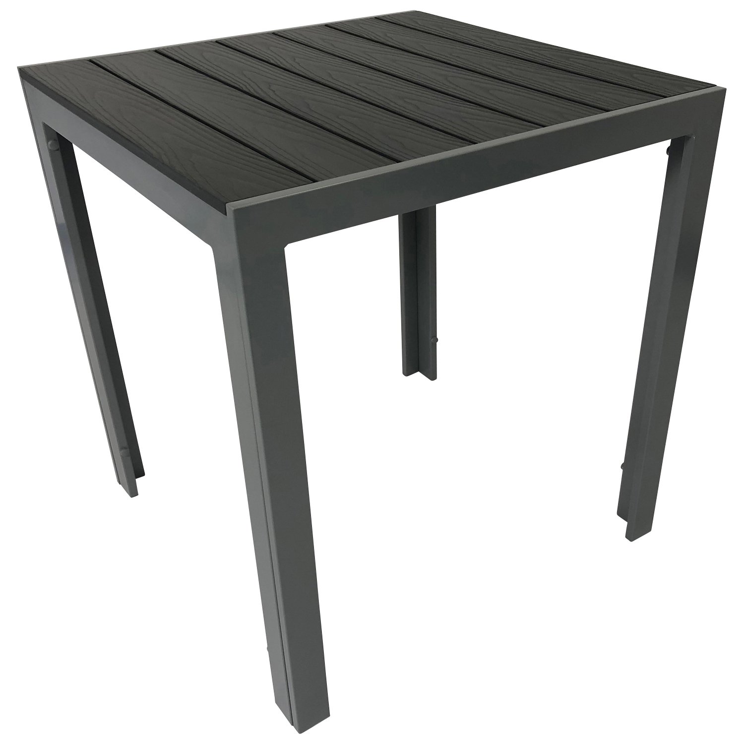 Bistrotisch 70x70cm, dunkelgrau 1 Bistrotisch 70x70cm, dunkelgrau