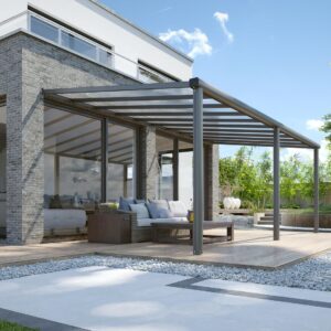 Terrassenüberdachung Compact Line anthrazit