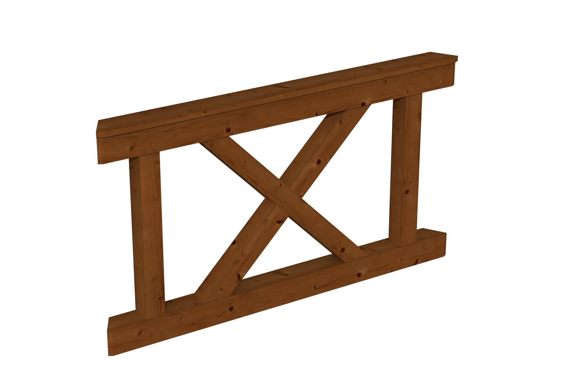 Brüstung Andreaskreuz Nancy 1 Brüstung Andreaskreuz Nancy