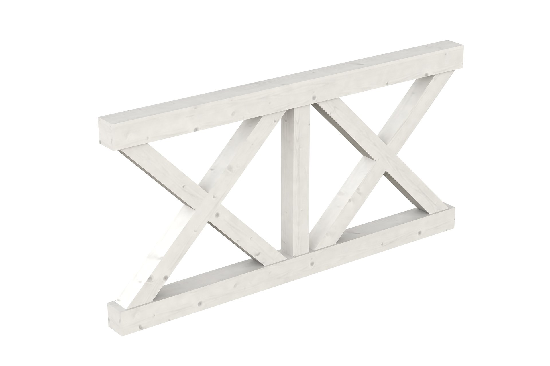 Brüstung Andreaskreuz 1 Brüstung Andreaskreuz