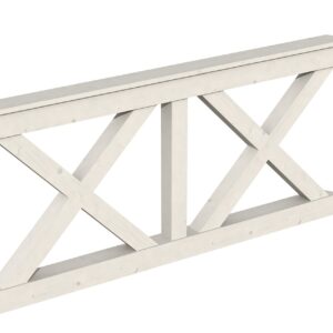 Brüstung Andreaskreuz Nancy