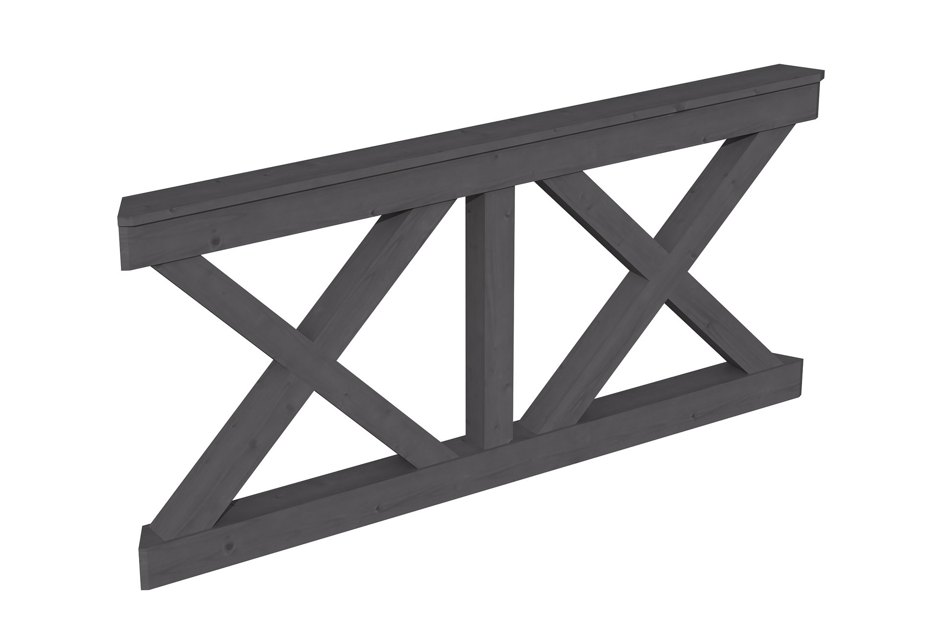 Brüstung Andreaskreuz Nice 1 Brüstung Andreaskreuz Nice