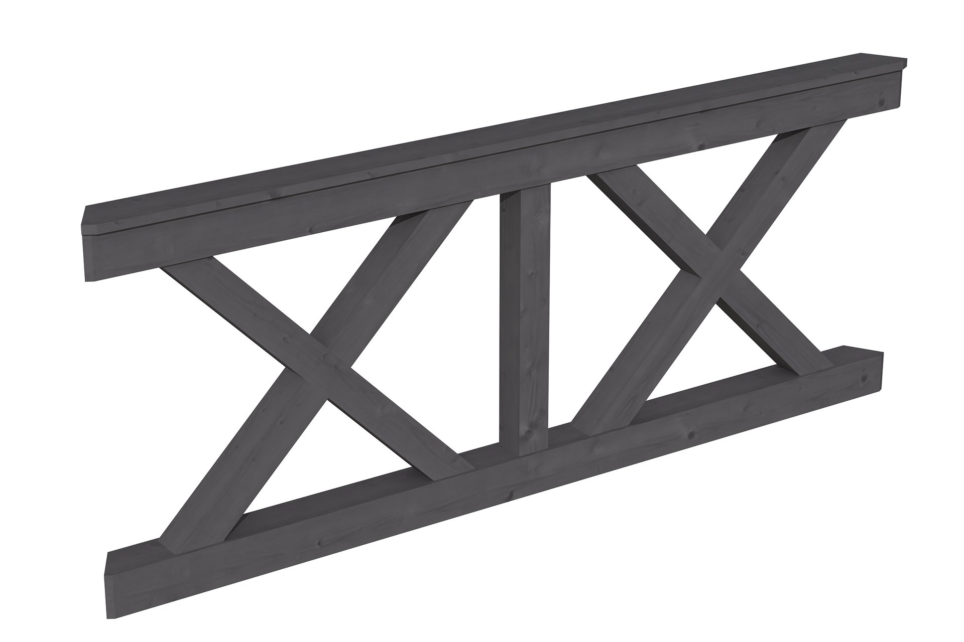 Brüstung Andreaskreuz Nice 1 Brüstung Andreaskreuz Nice