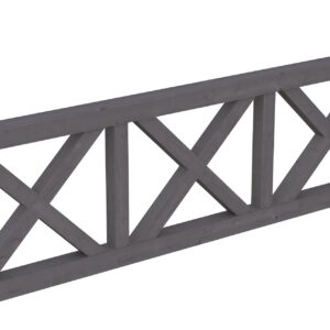 Brüstung Andreaskreuz