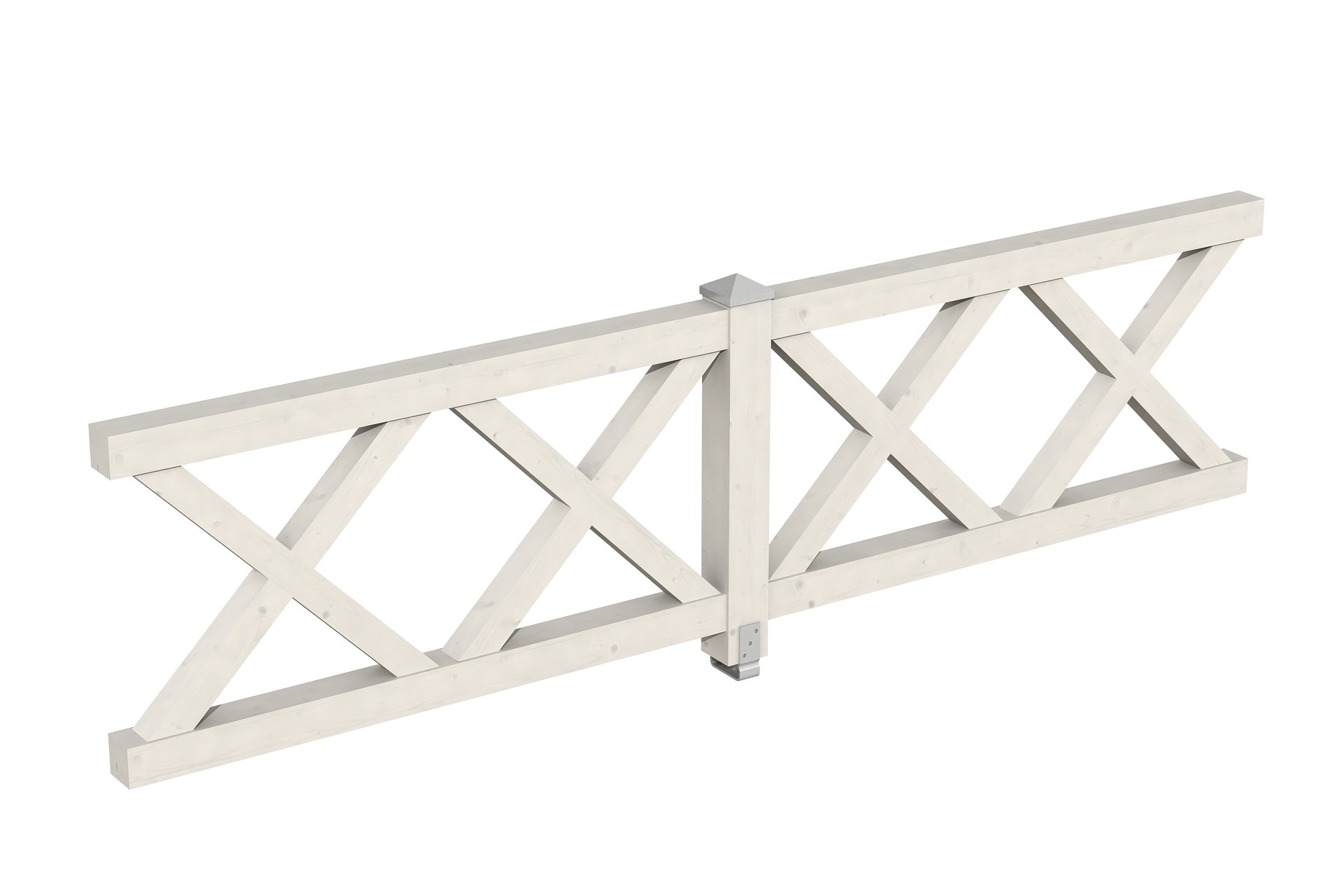 Brüstung Andreaskreuz 1 Brüstung Andreaskreuz