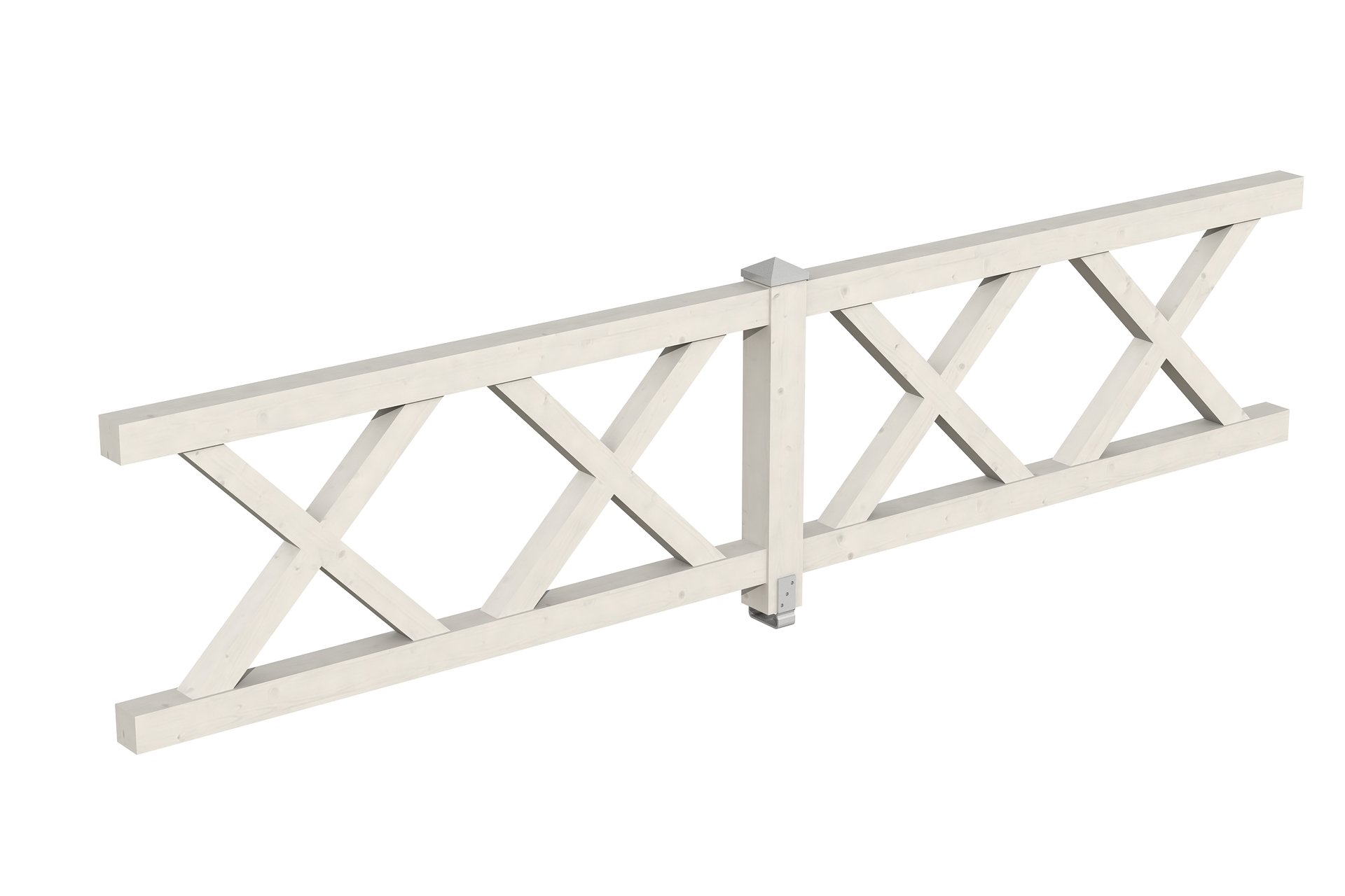 Brüstung Andreaskreuz 1 Brüstung Andreaskreuz