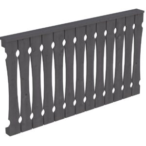 Brüstung Balkonschalung Fichte