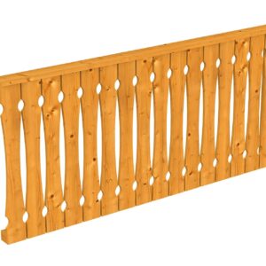 Brüstung Balkonschalung Fichte