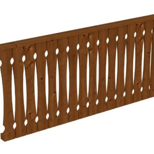 Brüstung Balkonschalung Fichte