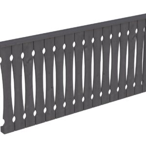 Brüstung Balkonschalung Fichte