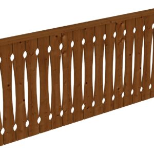 Brüstung Balkonschalung Fichte