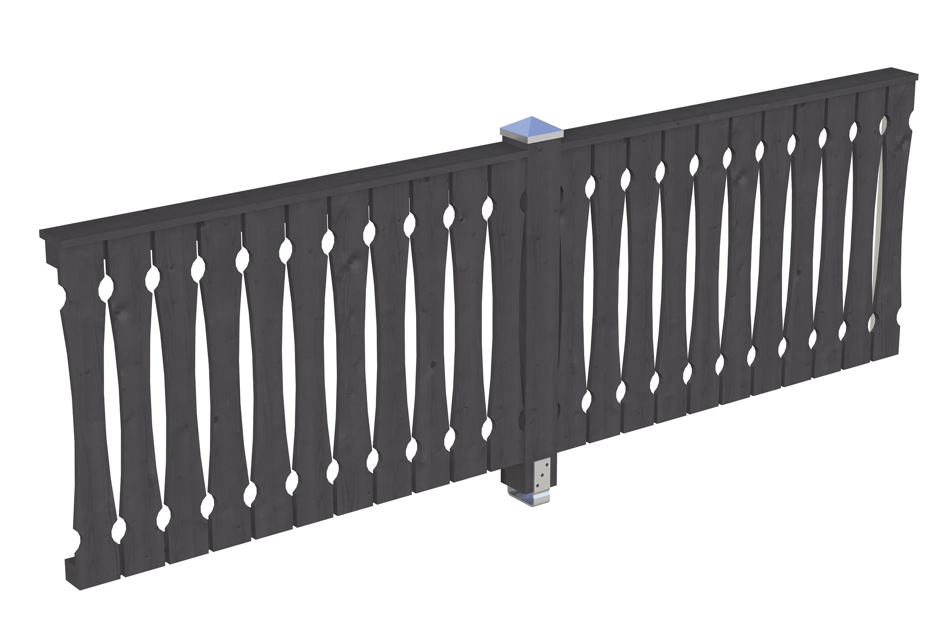 Brüstung Balkonschalung Fichte 1 Brüstung Balkonschalung Fichte