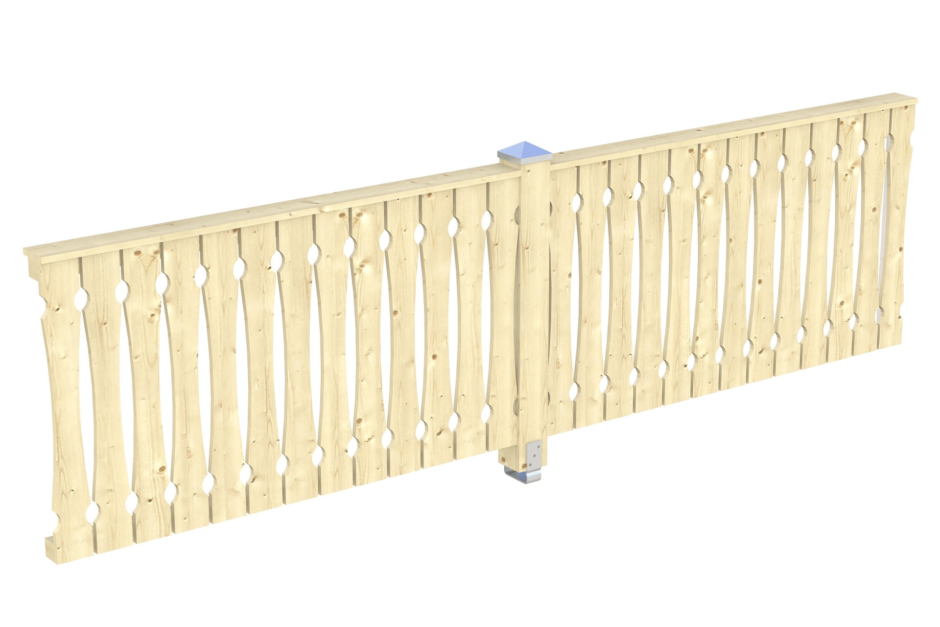 Brüstung Balkonschalung Fichte 1 Brüstung Balkonschalung Fichte