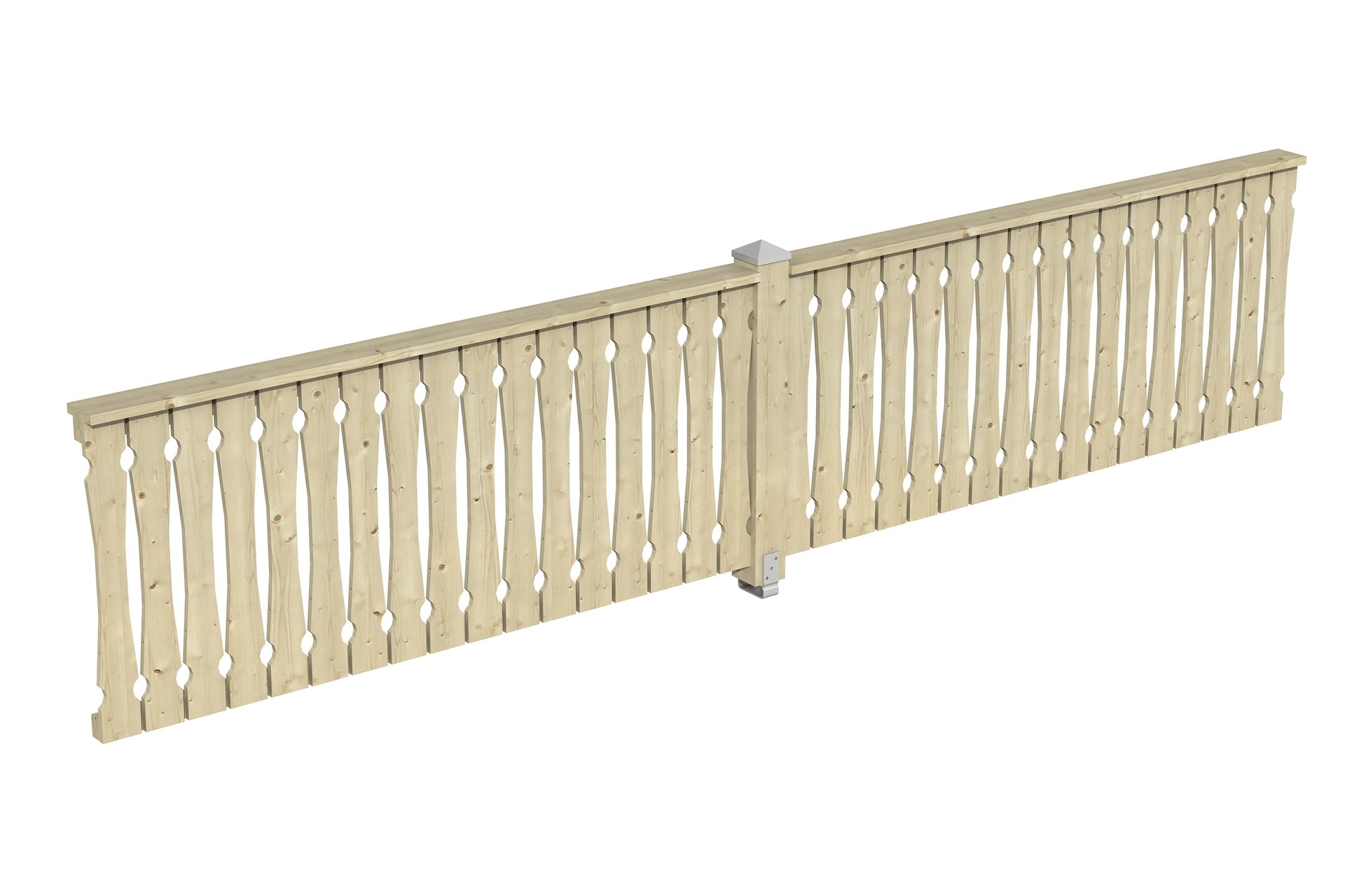 Brüstung Balkonschalung Fichte 1 Brüstung Balkonschalung Fichte