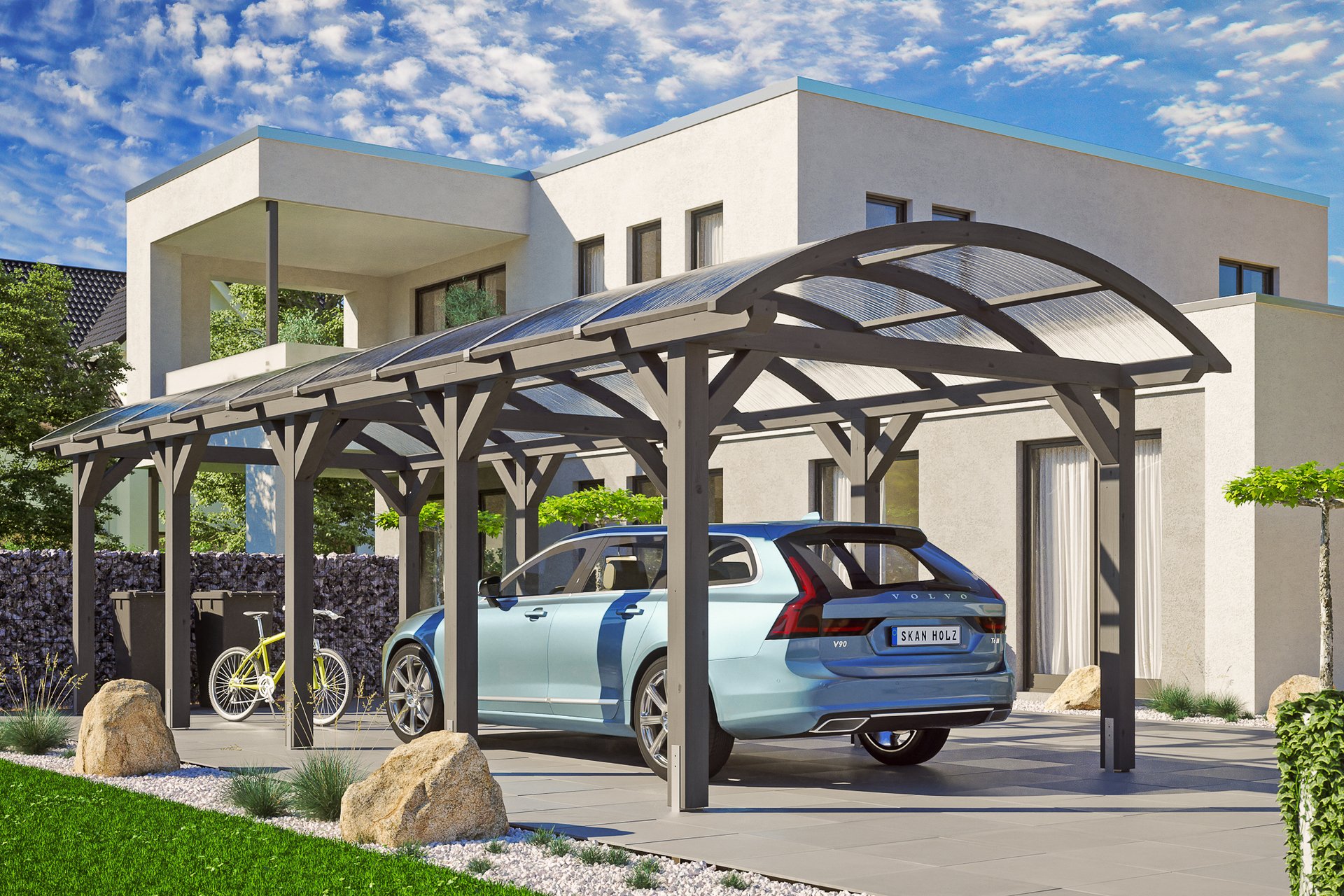 Carport Franken Leimholz 1 Carport Franken Leimholz