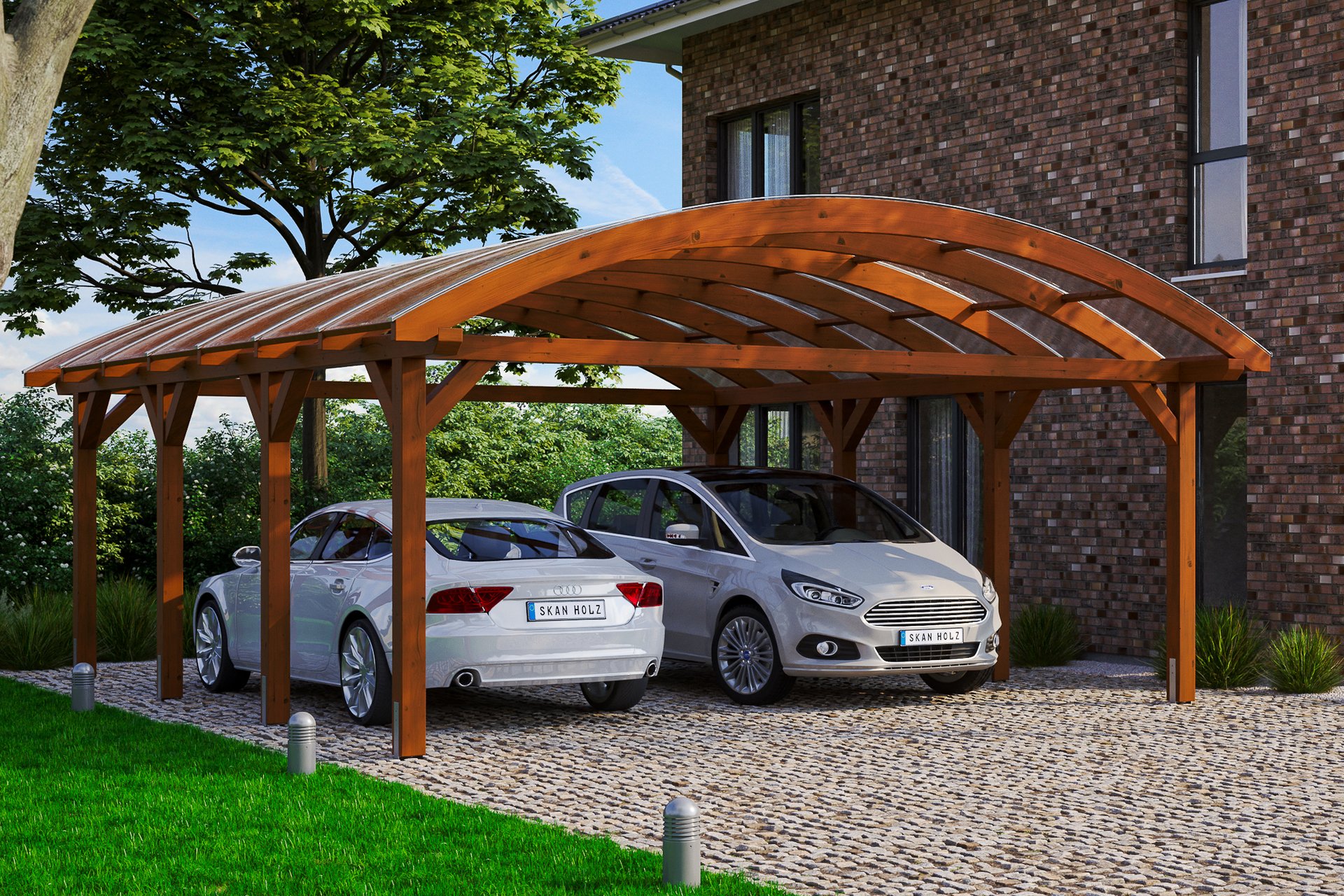 Carport Franken Leimholz 1 Carport Franken Leimholz