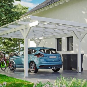 Carport Odenwald gerade Kopfbänder