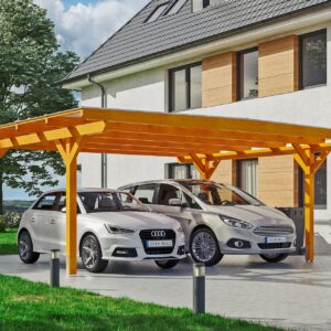 Carport Odenwald gerade Kopfbänder