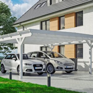 Carport Odenwald gerade Kopfbänder