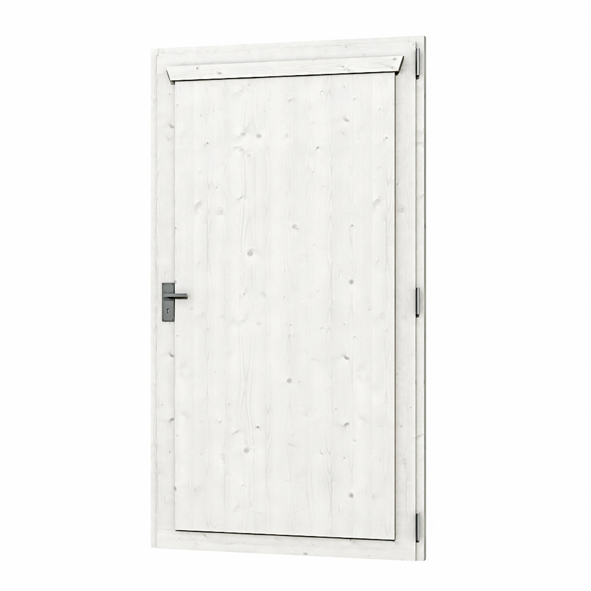 Einzeltür für Carports ,Anschlag rechts 1 Einzeltür für Carports ,Anschlag rechts