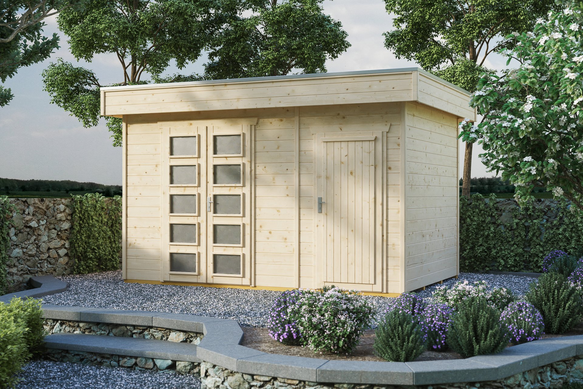 Gartenhaus Venlo 3, 380x250cm 1 Gartenhaus Venlo 3, 380x250cm