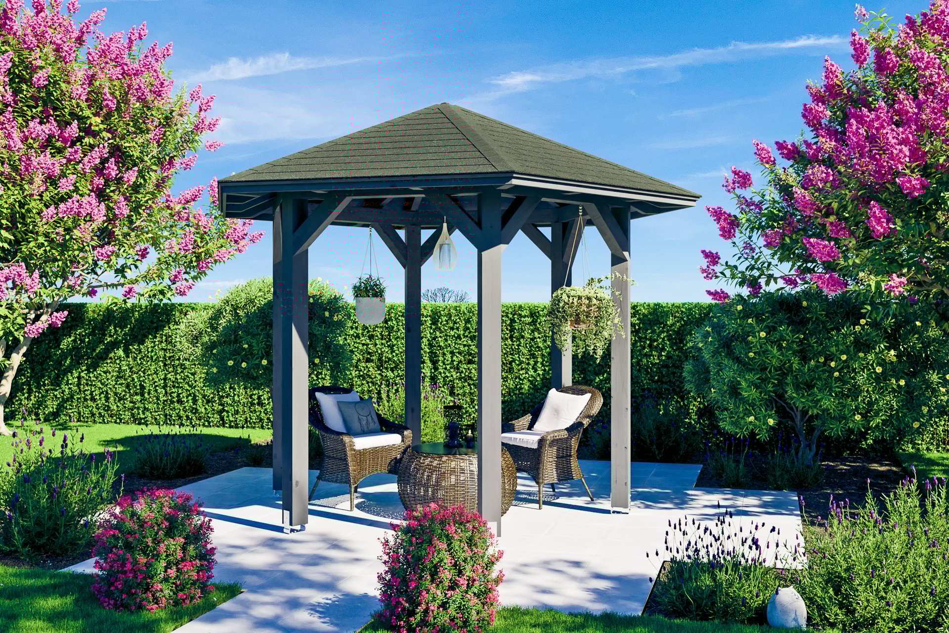 6-Eck Pavillon Nancy 1 6-Eck Pavillon Nancy