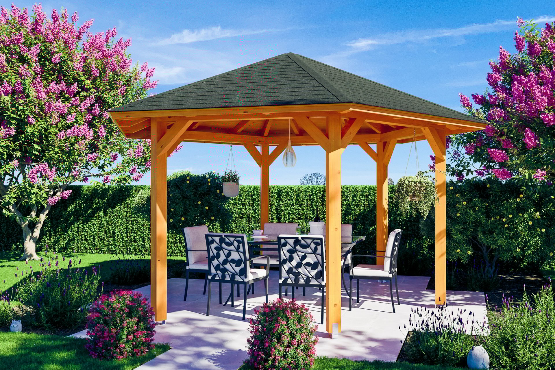 6-Eck Pavillon Nancy 1 6-Eck Pavillon Nancy