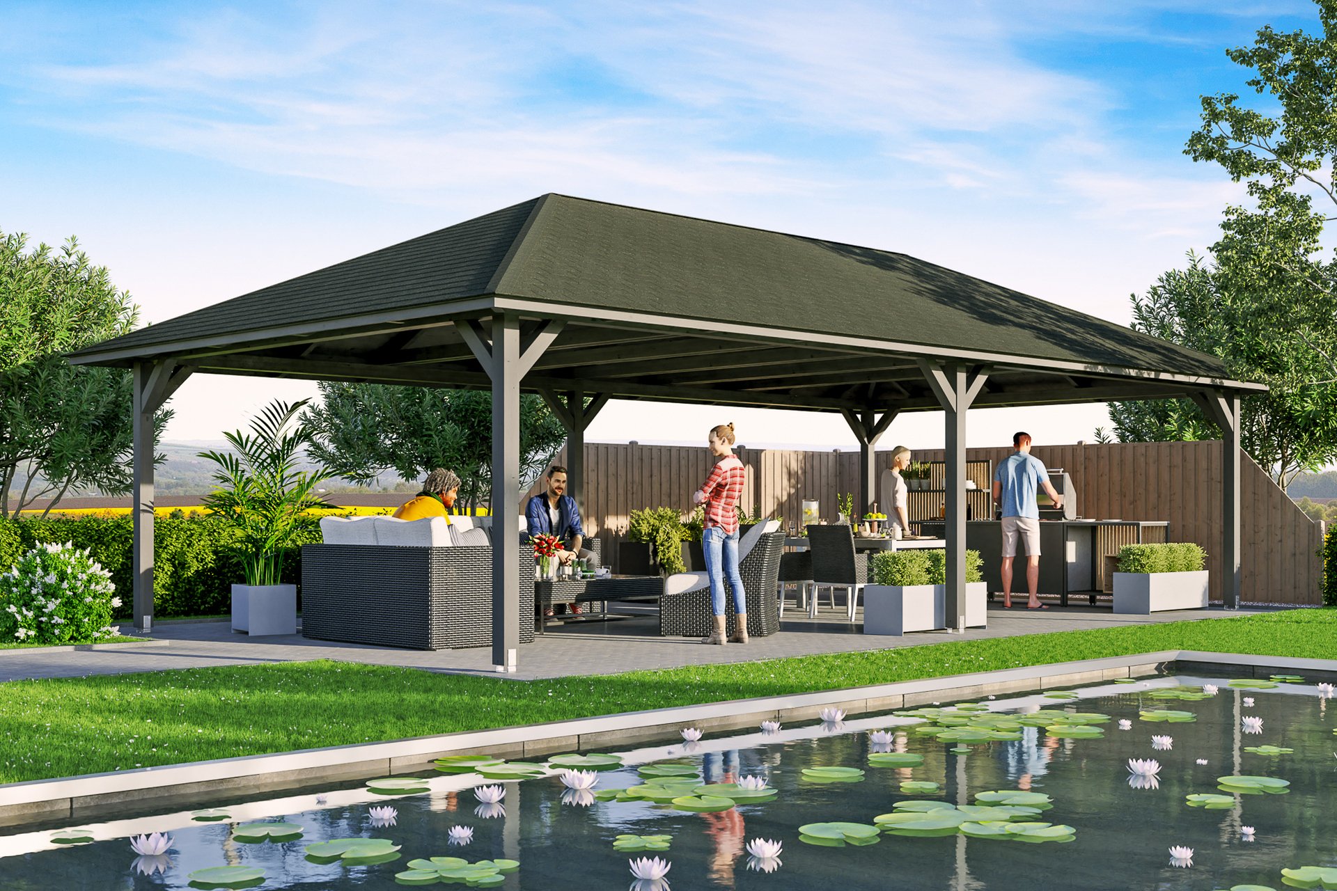 2353014 4 eck pavillon orleans