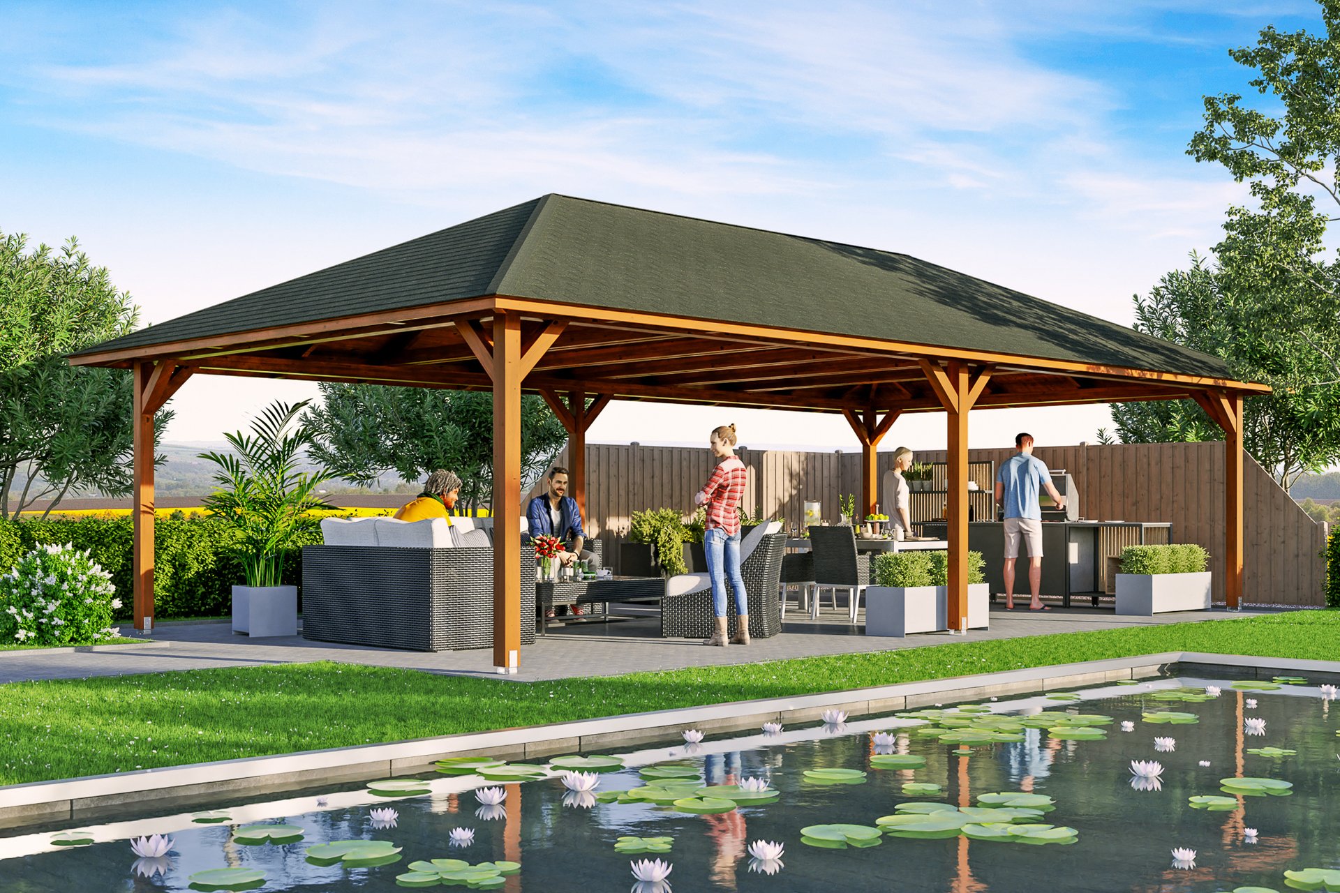 2353016 4 eck pavillon orleans